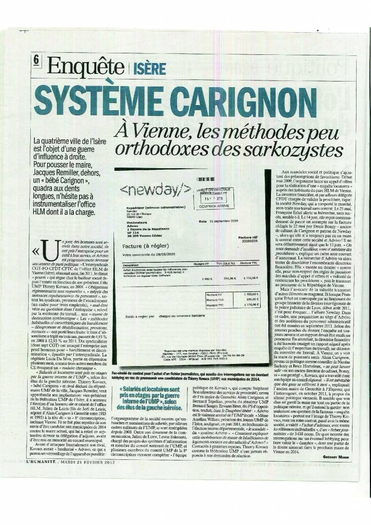 Le système Carignon n'est pas mort, il renaît à Vienne