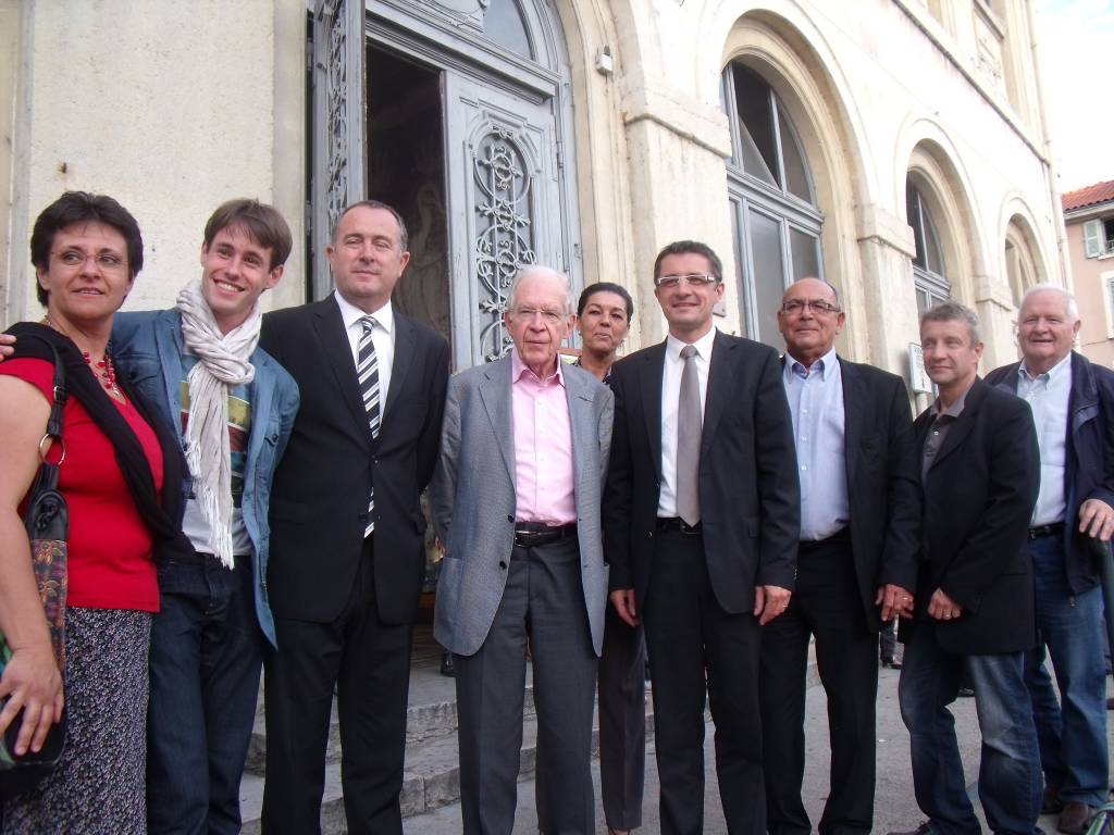 Réunion publique avec Louis Mermaz et Didier Guillaume : "Un député dont vous puissiez être fier"