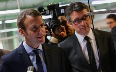 Emmanuel Macron à Pont-Evêque