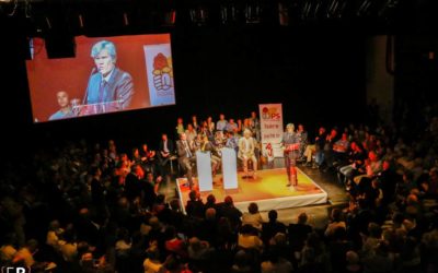 Najat Vallaud Belkacem et Stéphane Le Foll lancent l'année électorale en Isère
