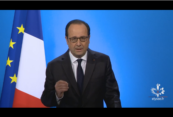 Ma réaction suite à l’annonce de François Hollande