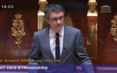 Mon discours en séance sur le Projet de loi relatif aux Droits des étrangers